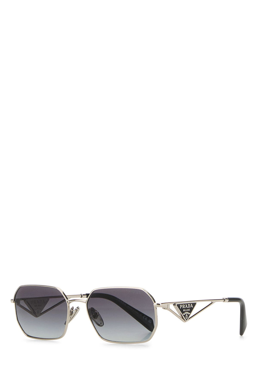 Silver metal sunglasses