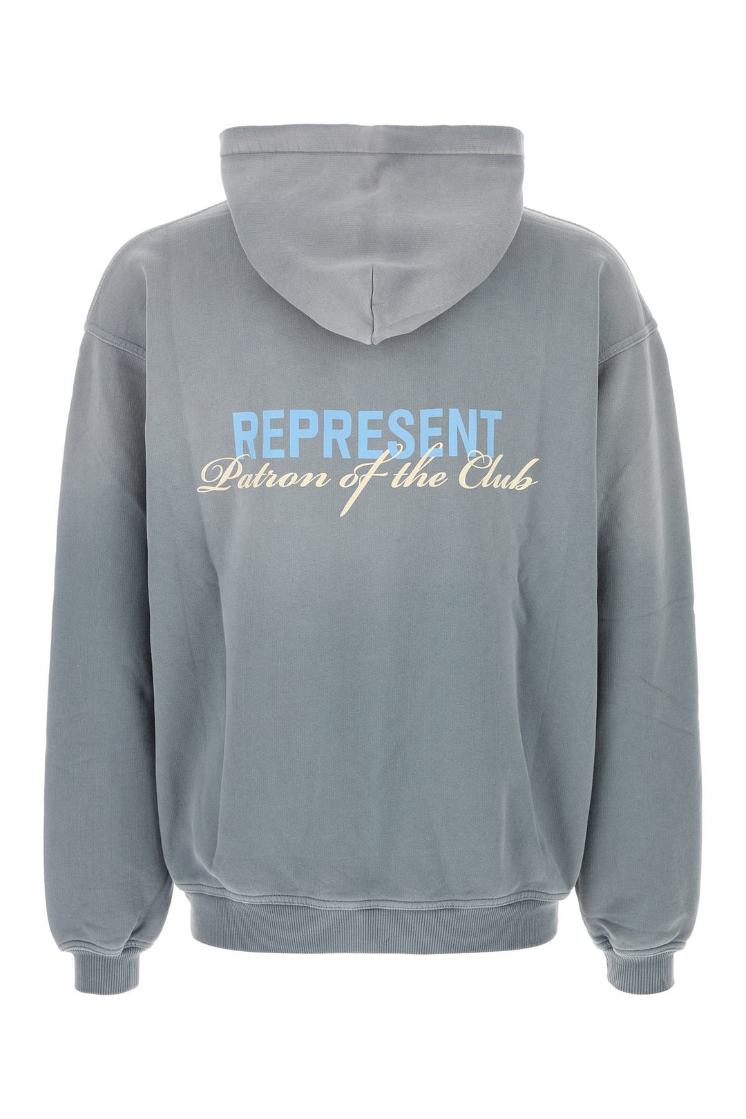 Powder blue cotton sweatshirt