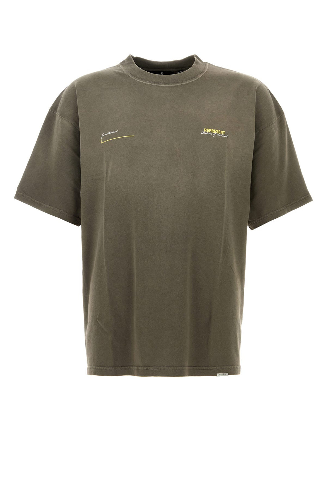 Dark green cotton t-shirt