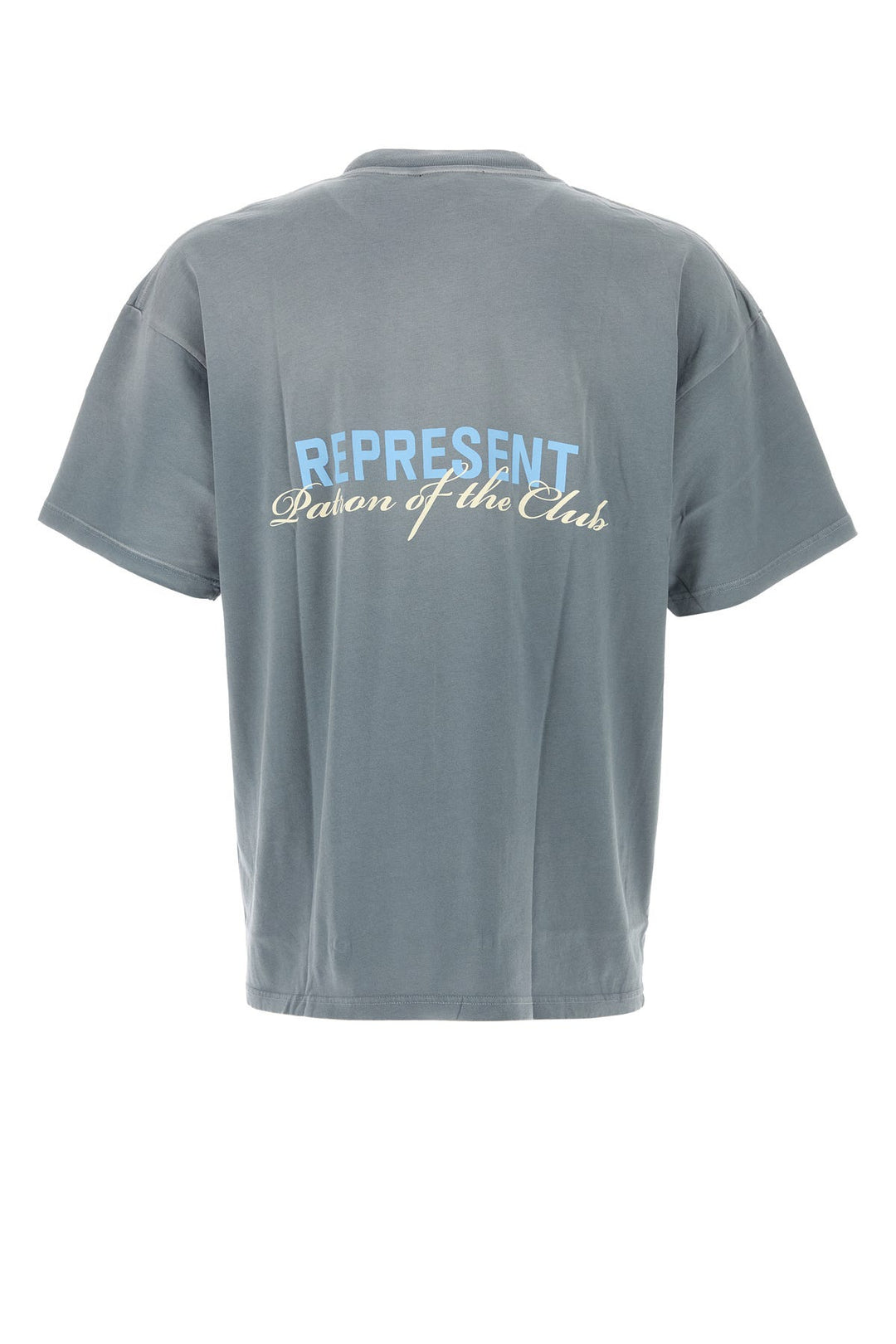 Powder blue cotton t-shirt