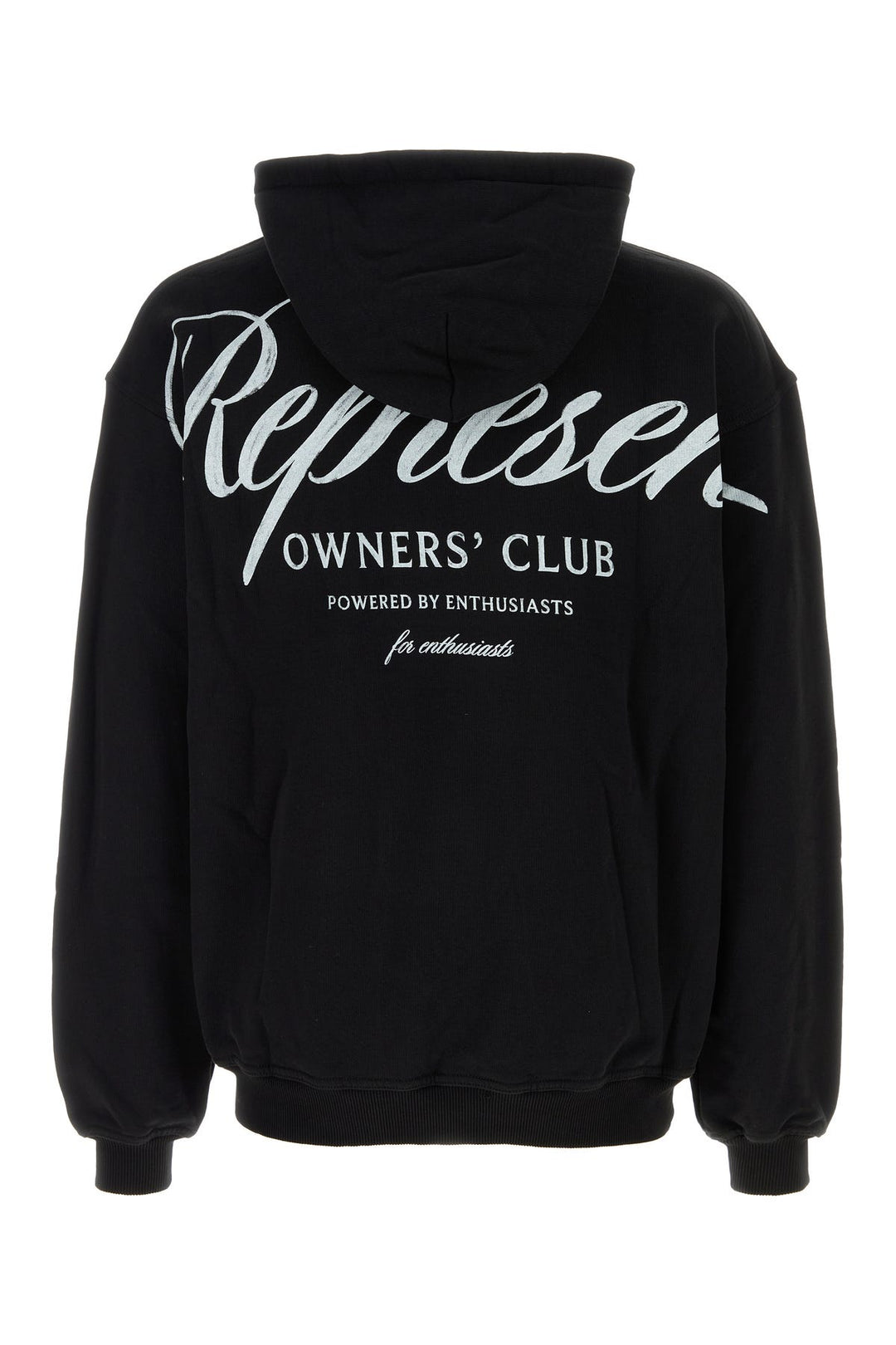 Black cotton sweatshirt