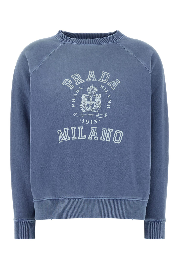 Air Force blue cotton sweatshirt