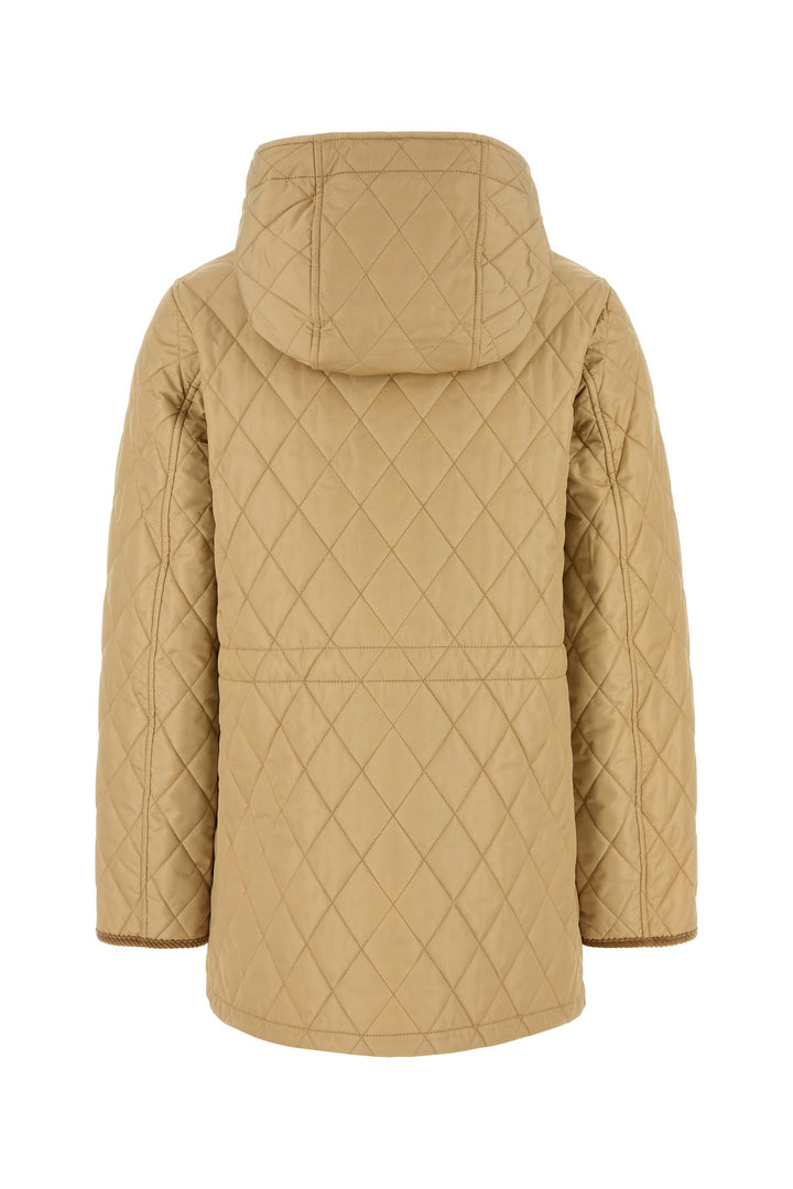Beige nylon jacket