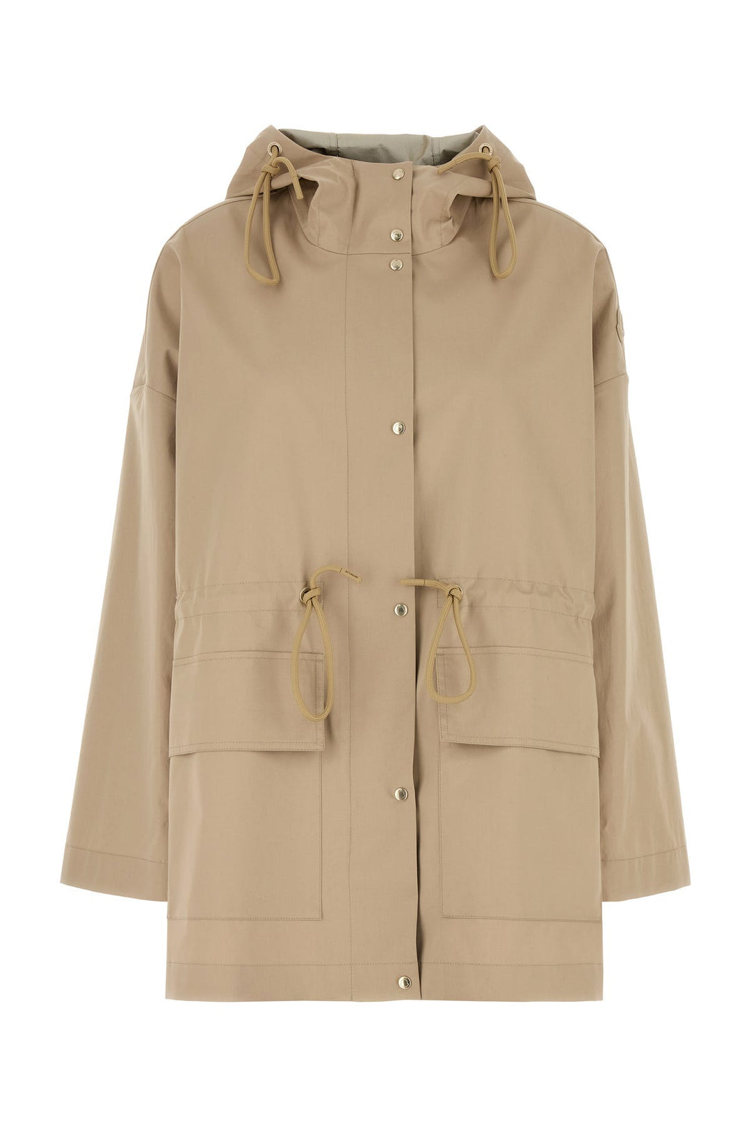 Beige cotton blend Gaillon parka