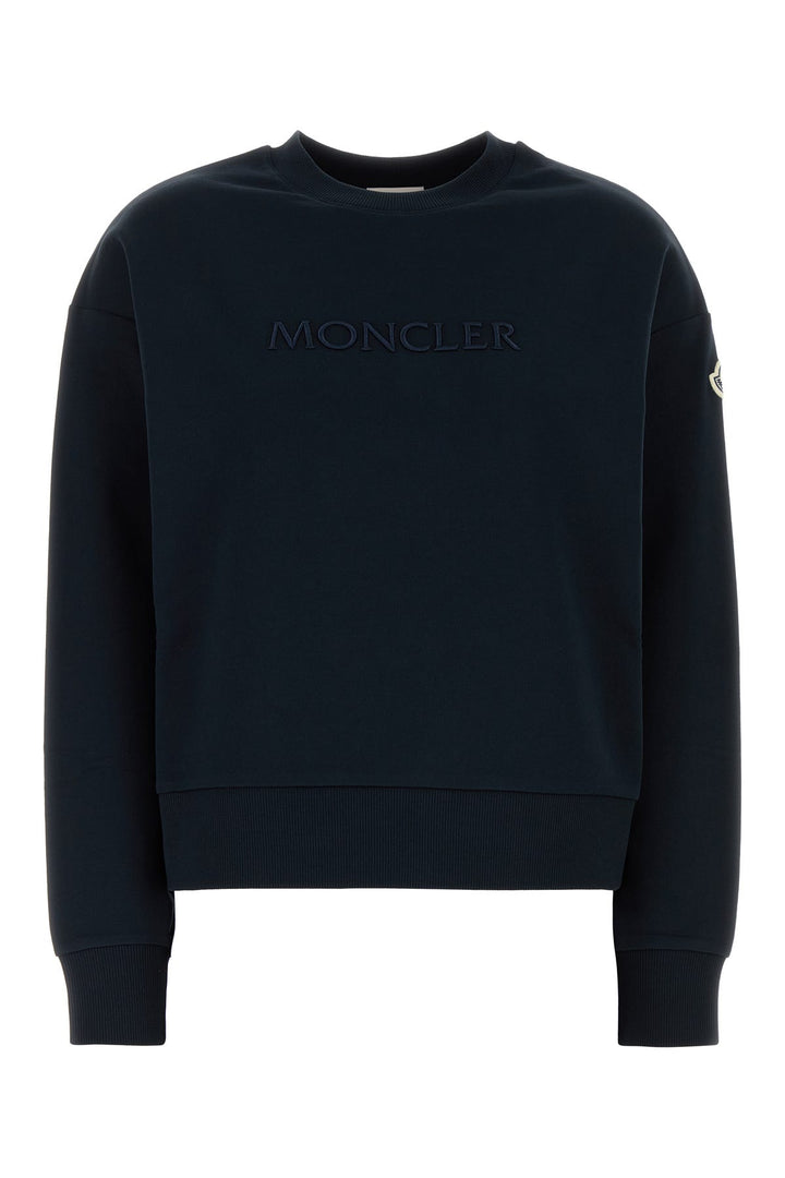 Black cotton sweatshirt