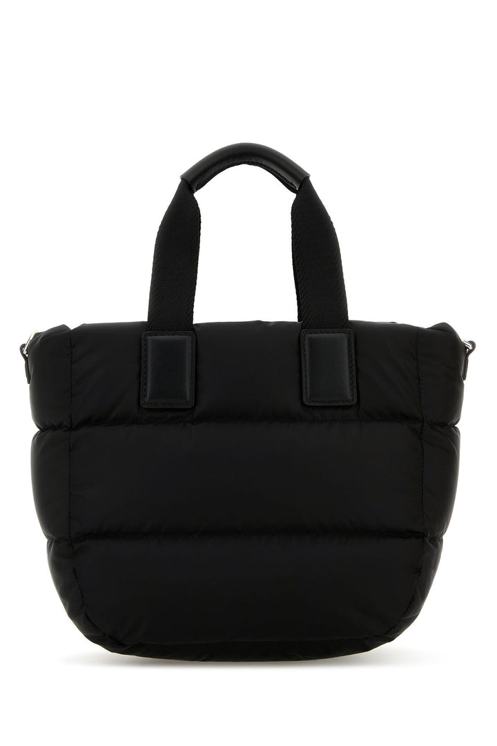Black fabric mini Caradoc handbag