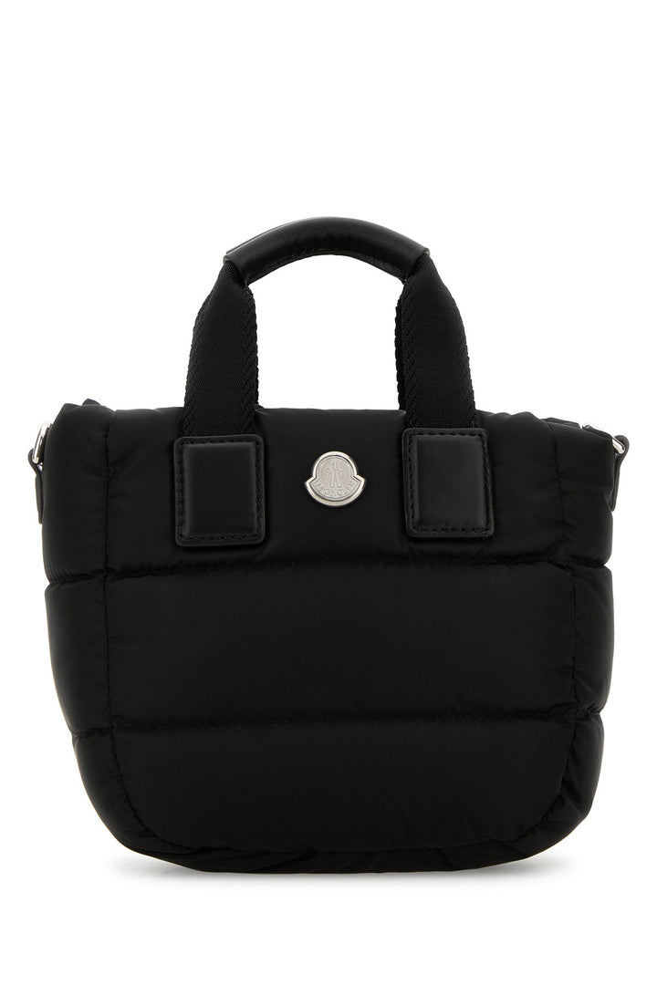 Black fabric micro Caradoc handbag