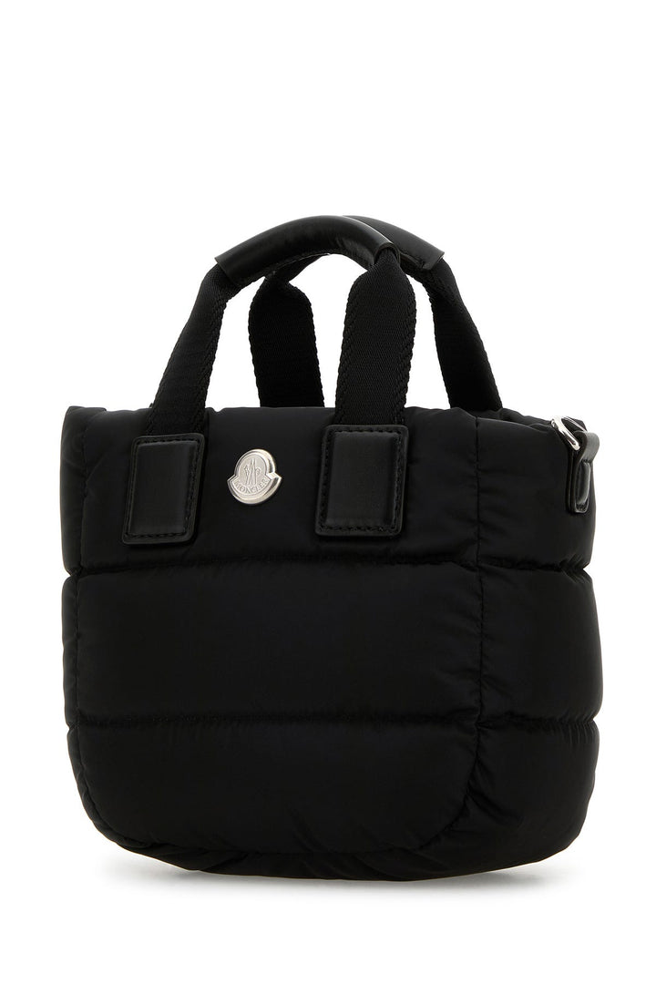 Black fabric micro Caradoc handbag