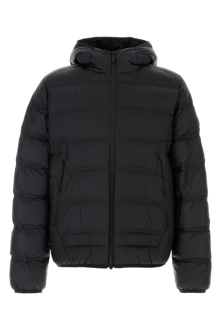 Black nylon Gardy down jacket