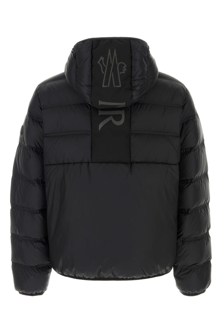 Black nylon Gardy down jacket