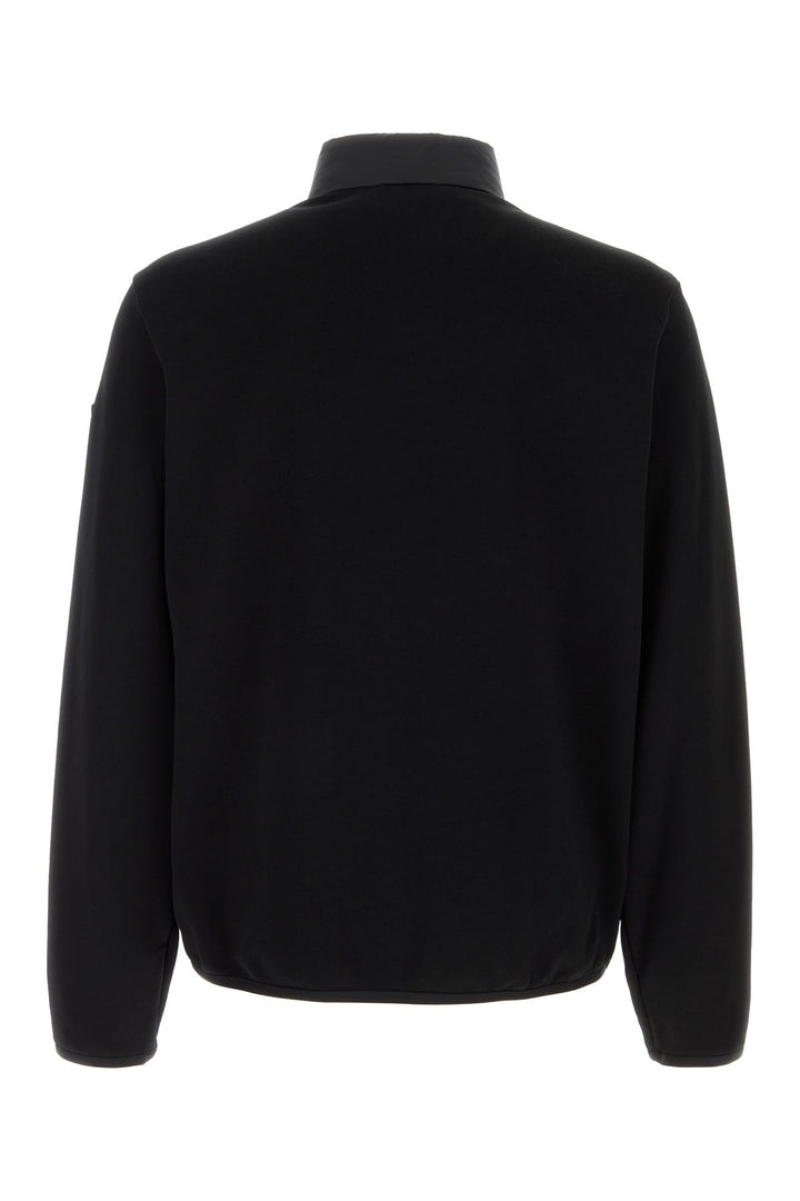 Black cotton cardigan