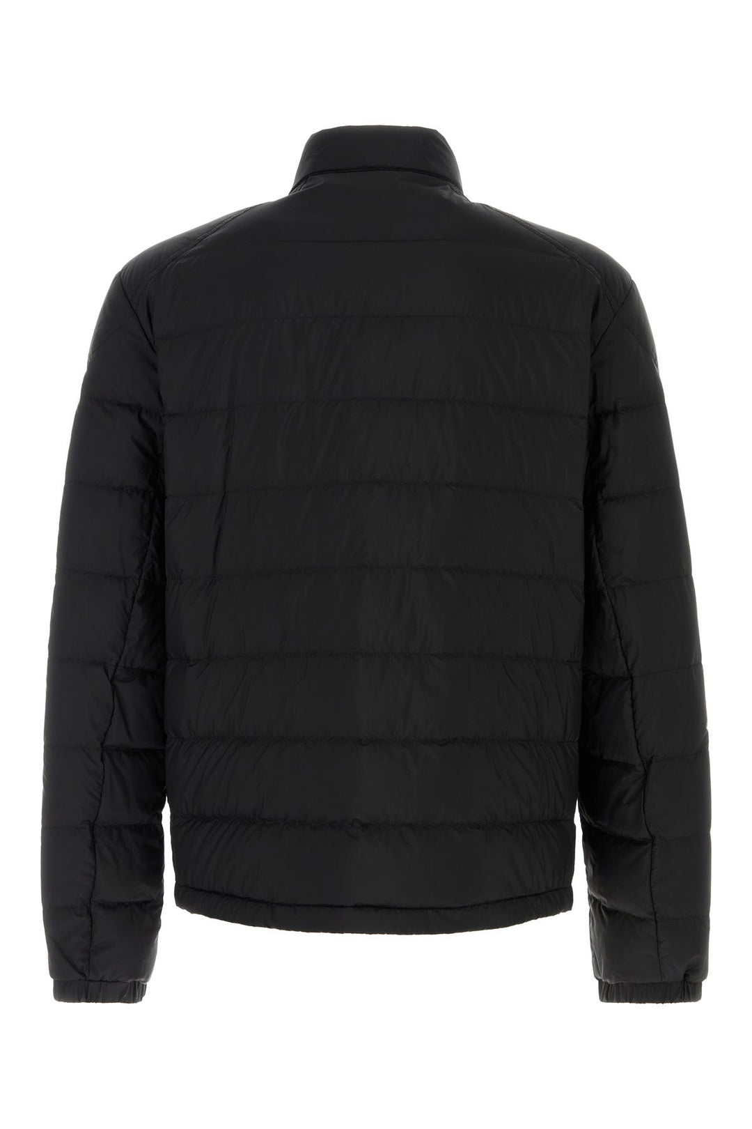 Black nylon Selves down jacket