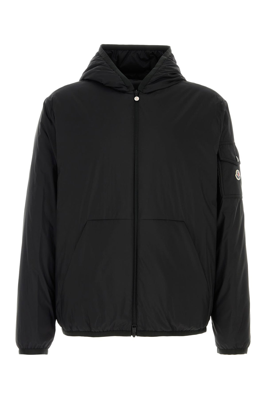 Black nylon Monteynard down jacket