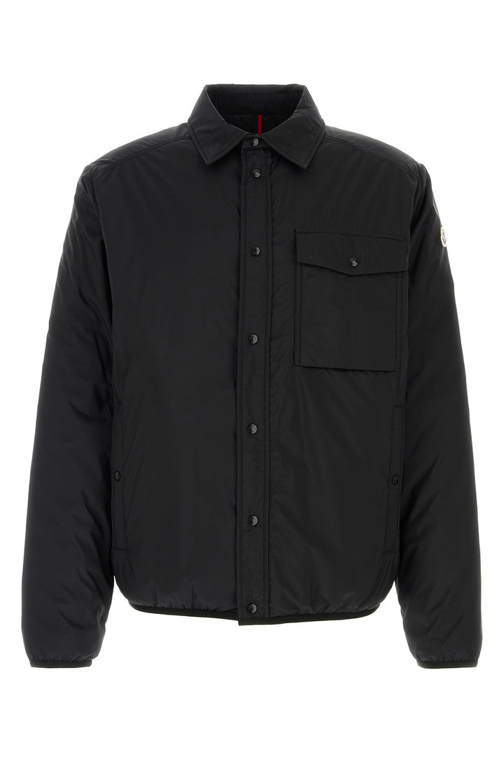 Black nylon Arpont down jacket