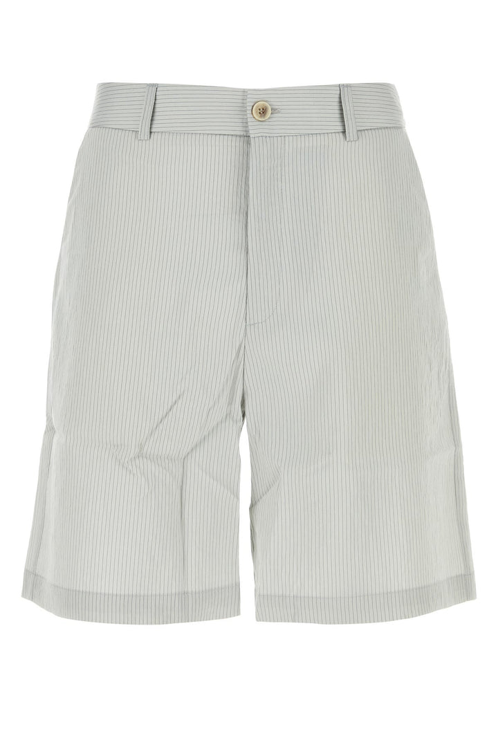 Embroidered modal blend Nicolas bermuda shorts