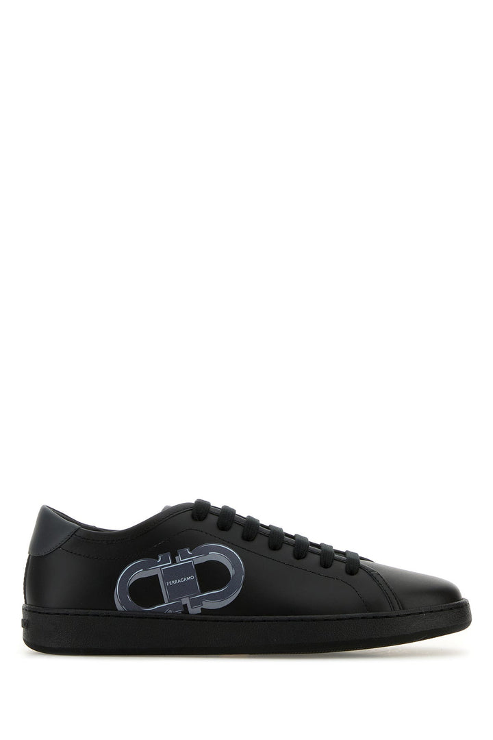 Black leather Brandy 1 sneakers