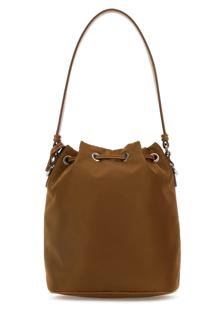 Biscuit nylon bucket bag