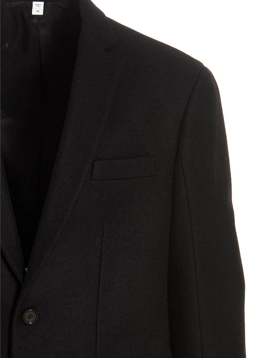 Wool Tailored  Jacket Blazer Black