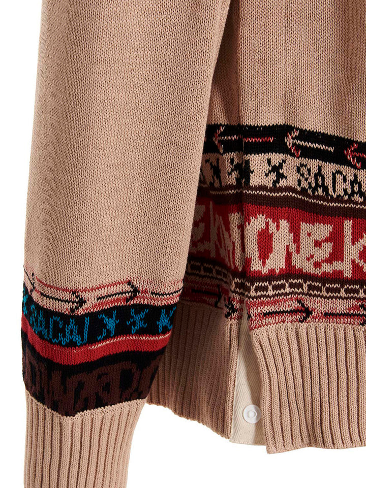 Sacai X Eric Haze Sweater Sweater, Cardigans Multicolor