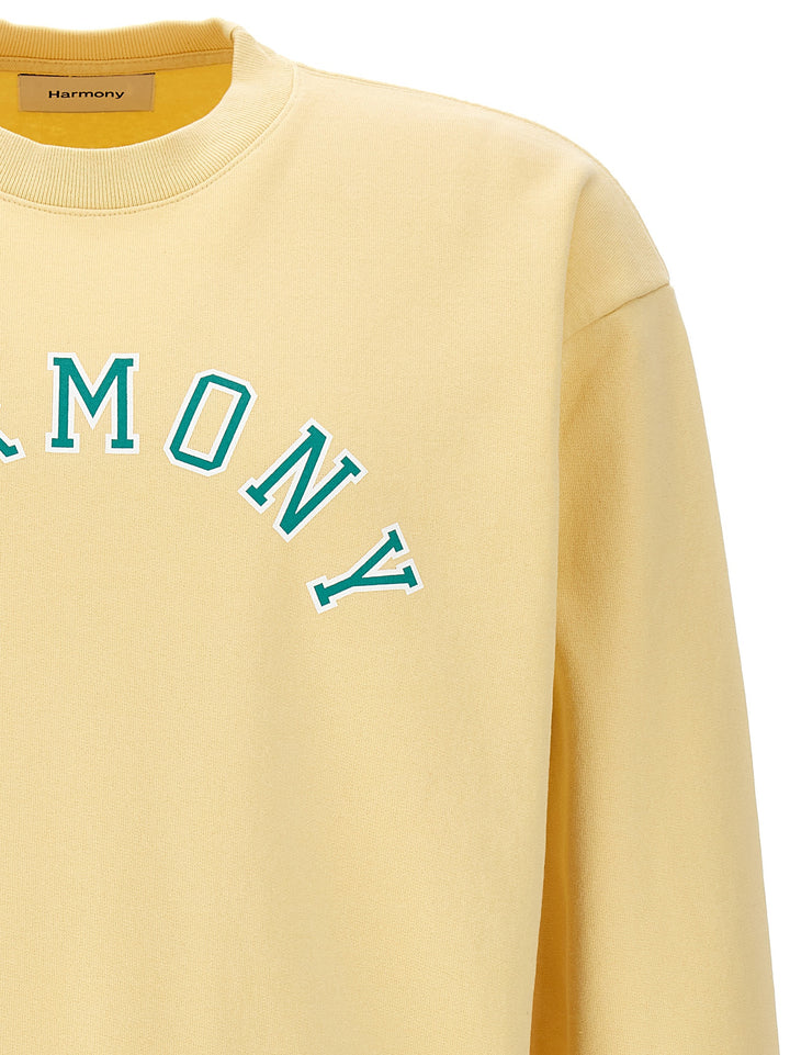 Sael Varsity Sweatshirt Yellow