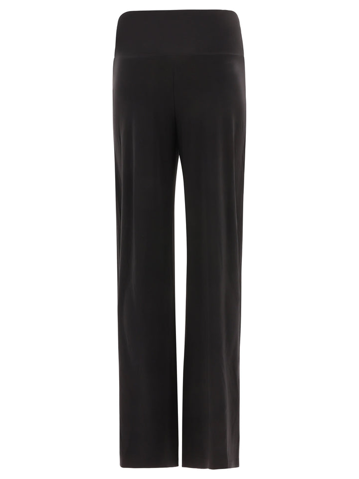 Straight Leg Trousers Nero