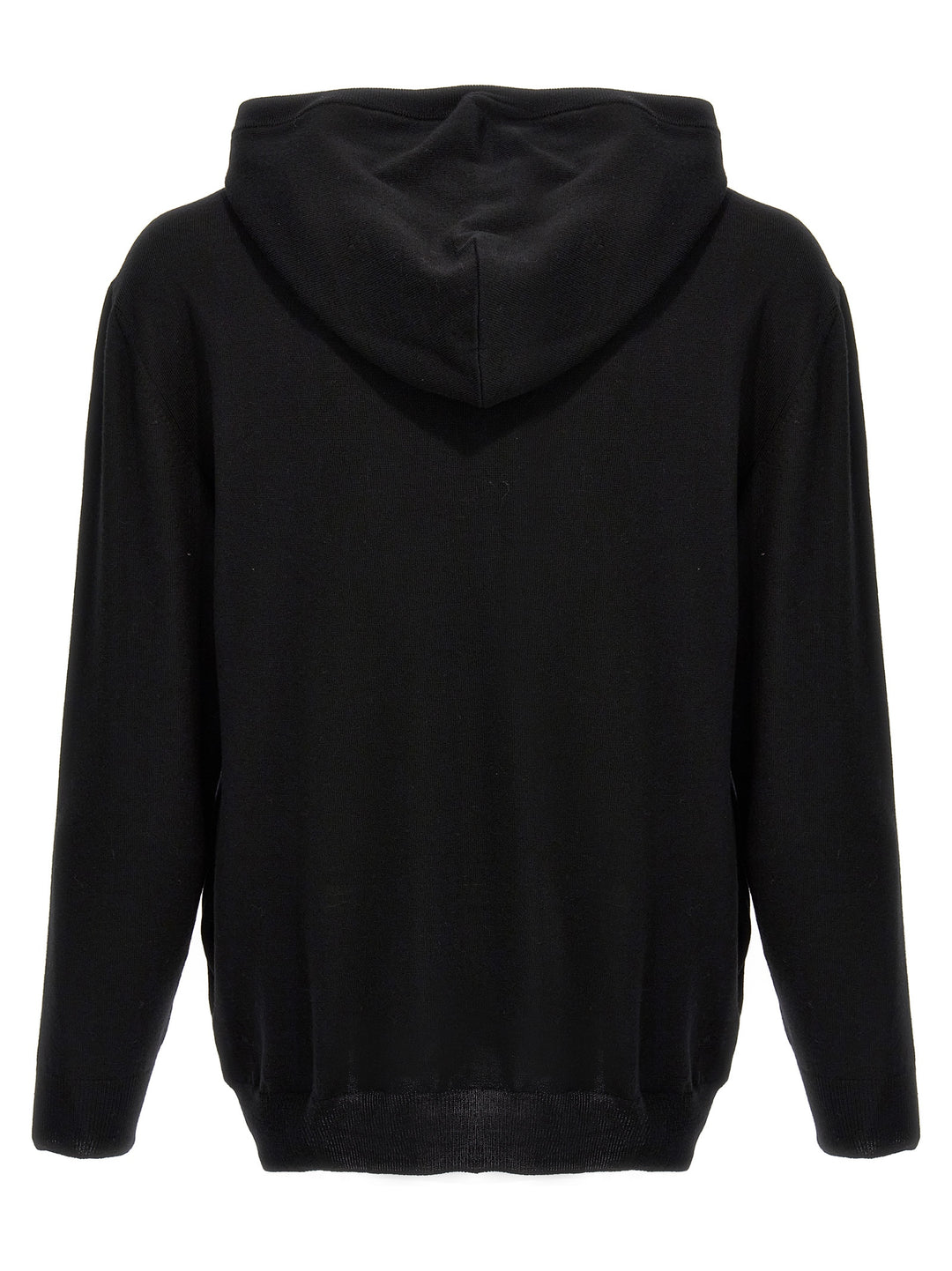 Teddy Hooded Sweater Sweater, Cardigans Black