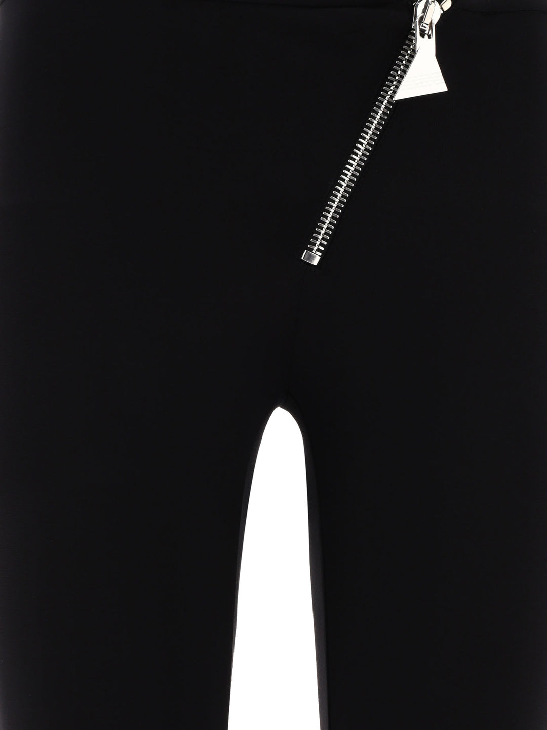 Zip-Embellished Trousers Nero