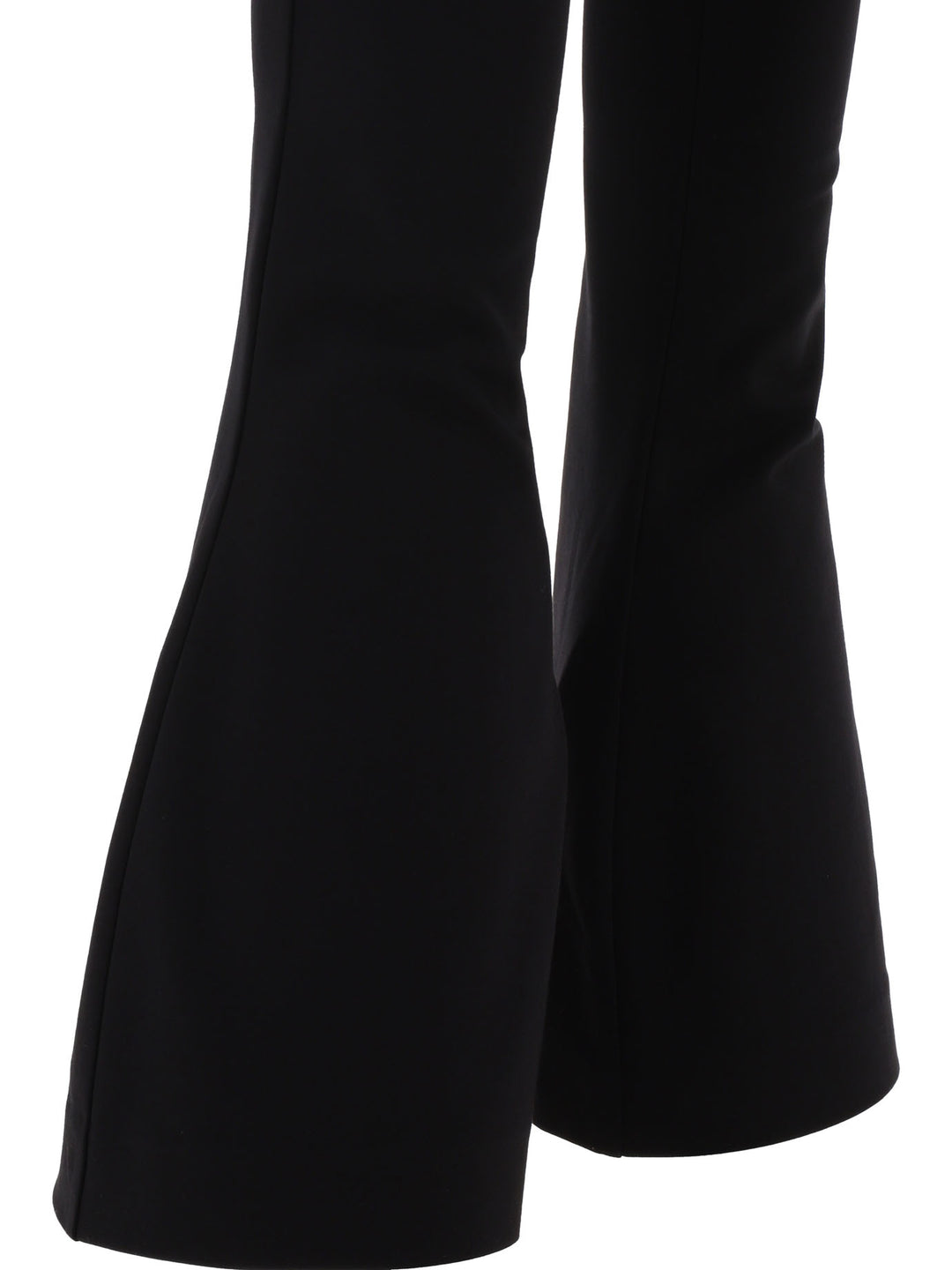 Zip-Embellished Trousers Nero