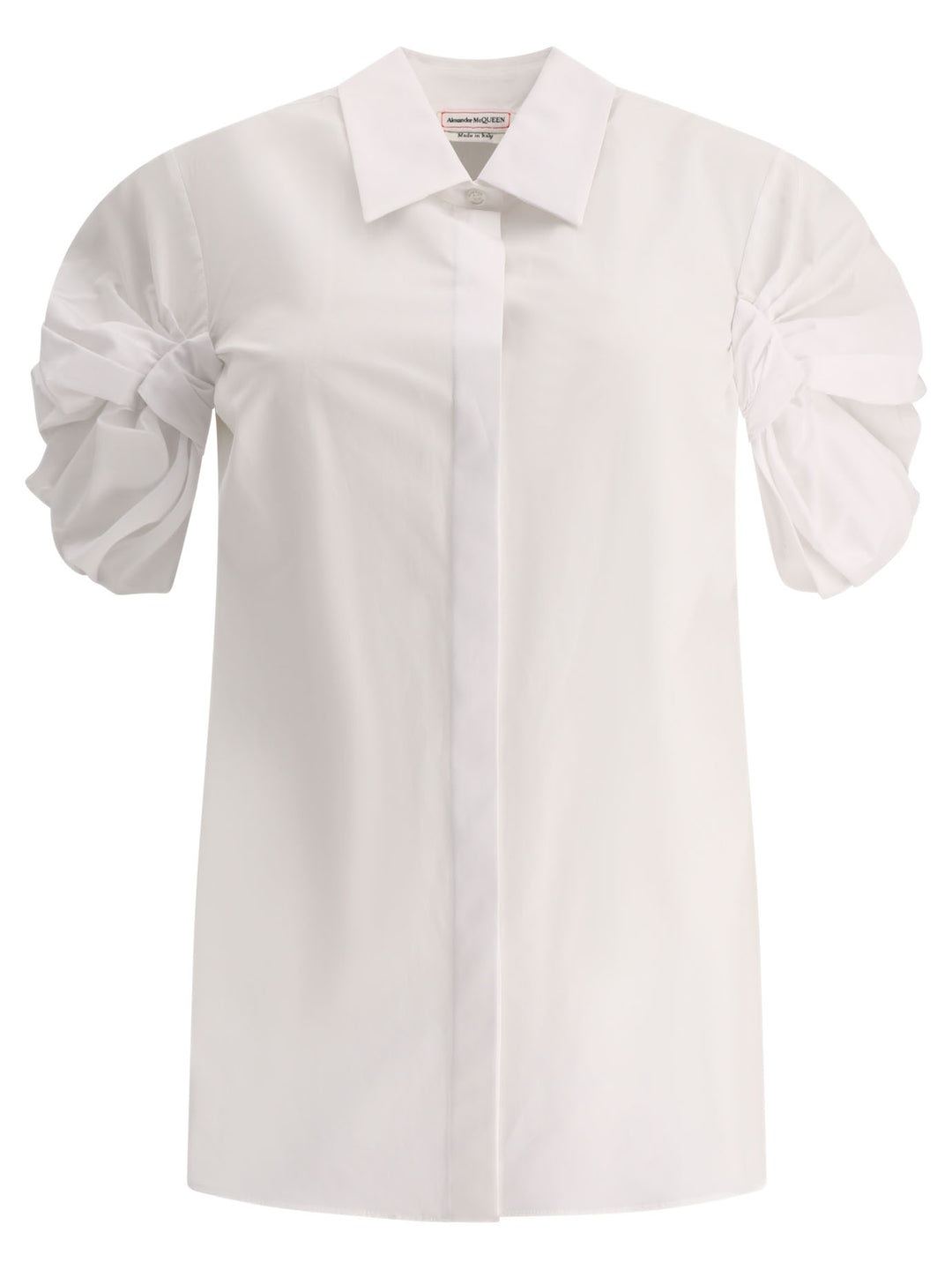 Ruffled T-Shirt Shirts Bianco