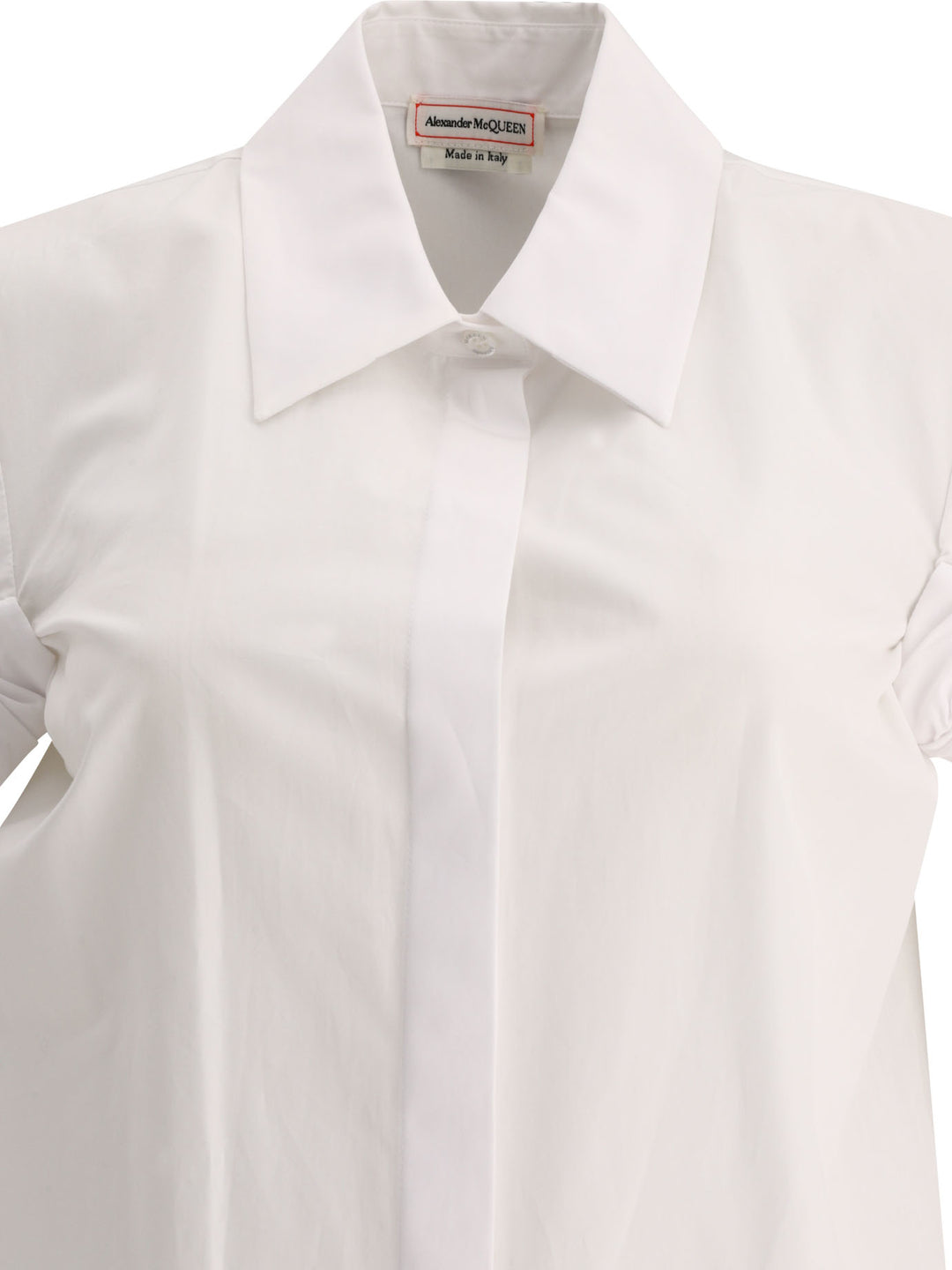 Ruffled T-Shirt Shirts Bianco