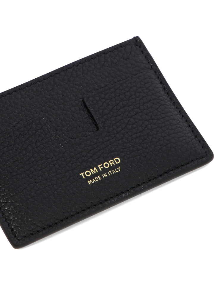 T Line Wallets & Card Holders Nero