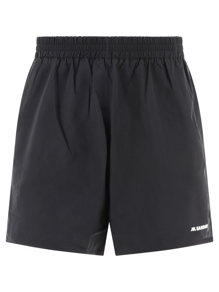 S In Technical Fabric Short Nero