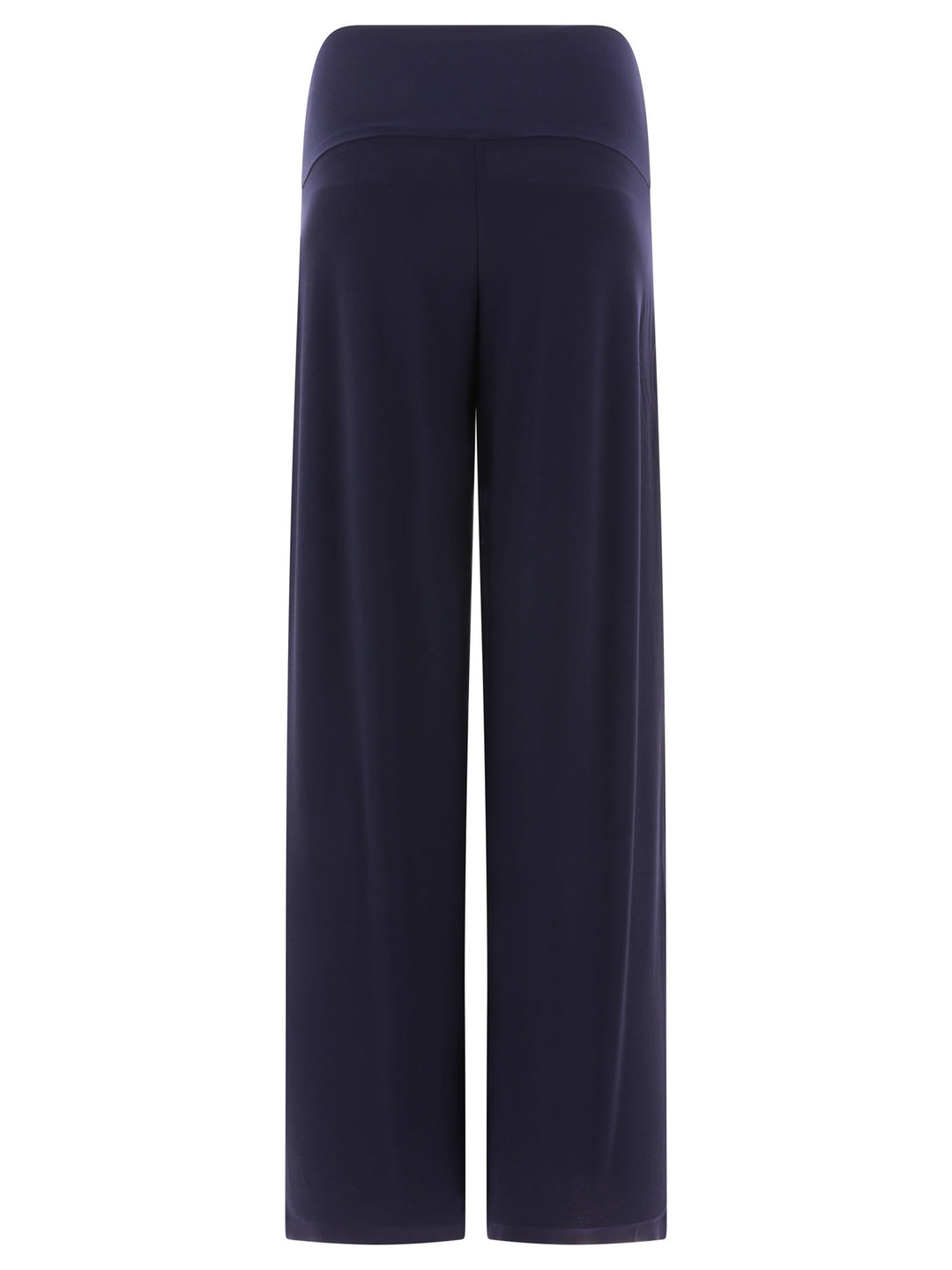 Straight Leg Trousers Blu