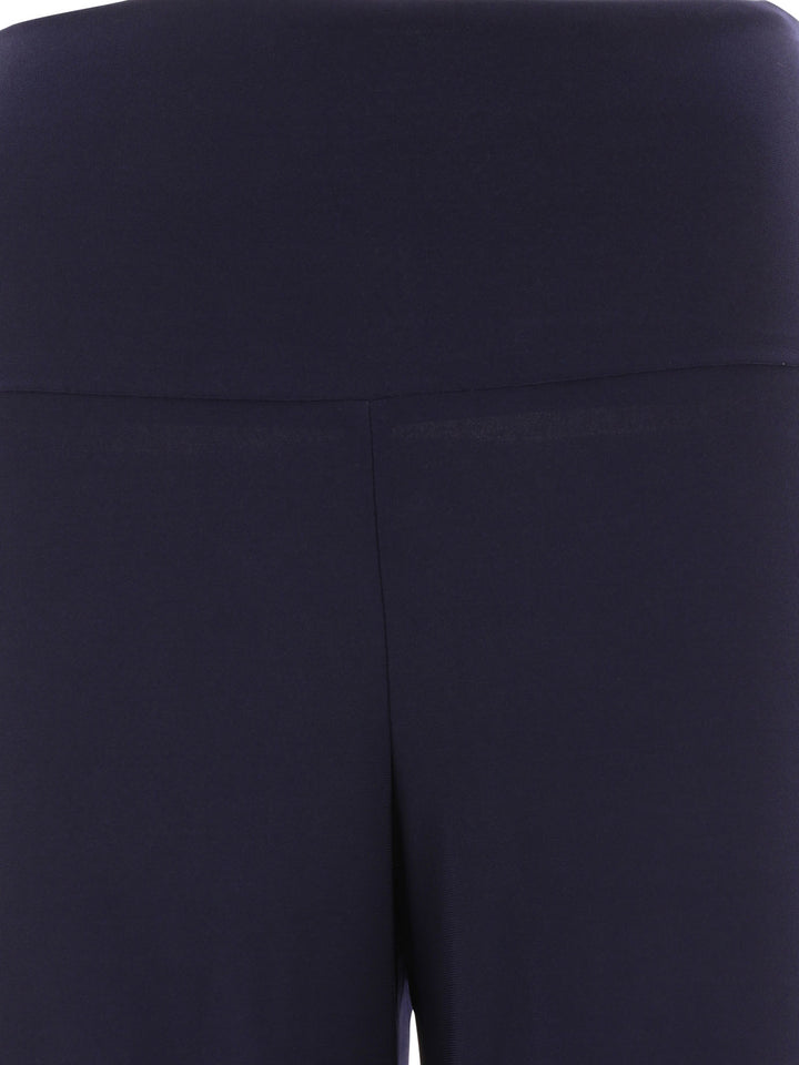 Straight Leg Trousers Blu