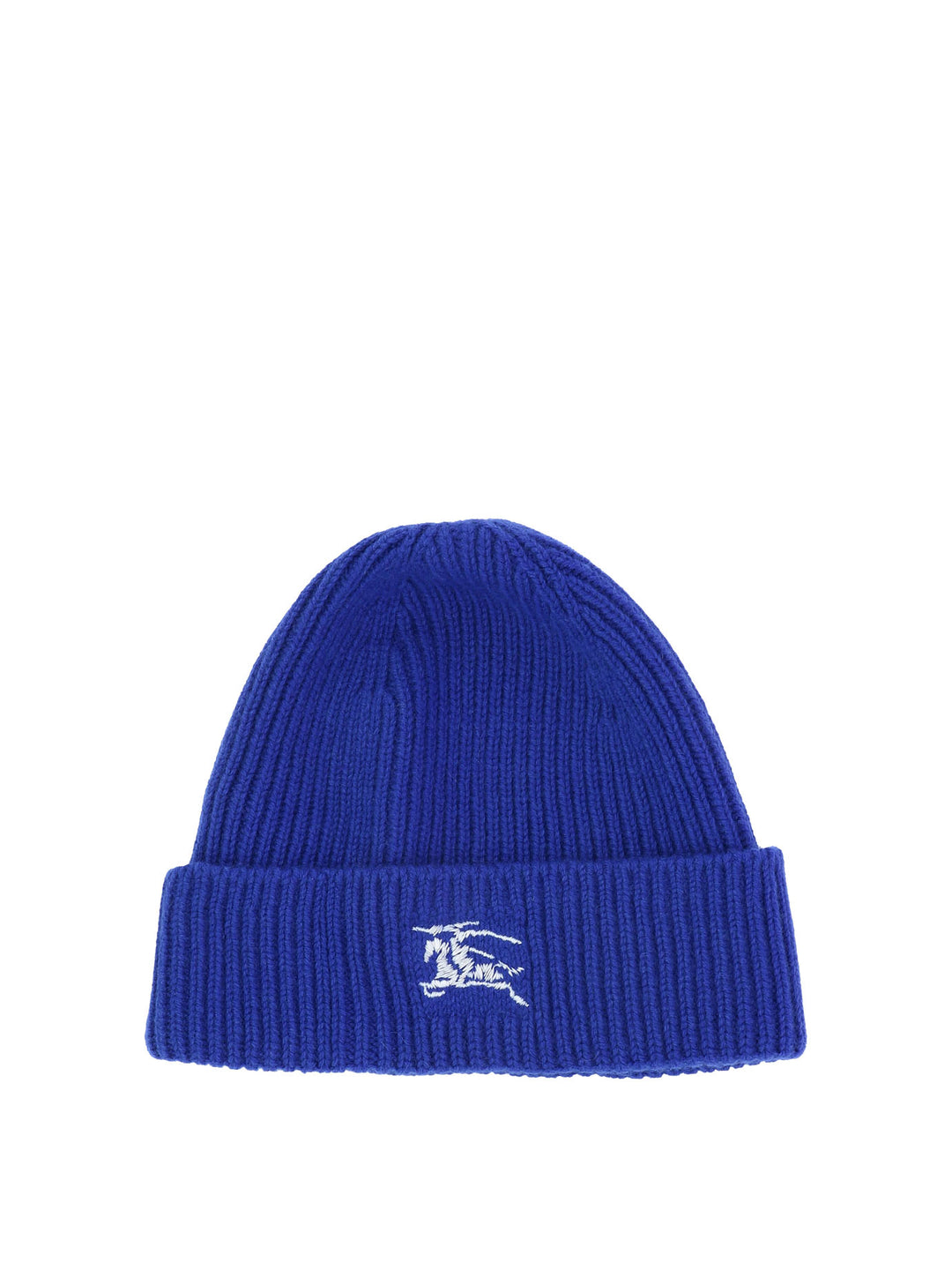 Ribbed Cashmere Beanie Cappelli Blu