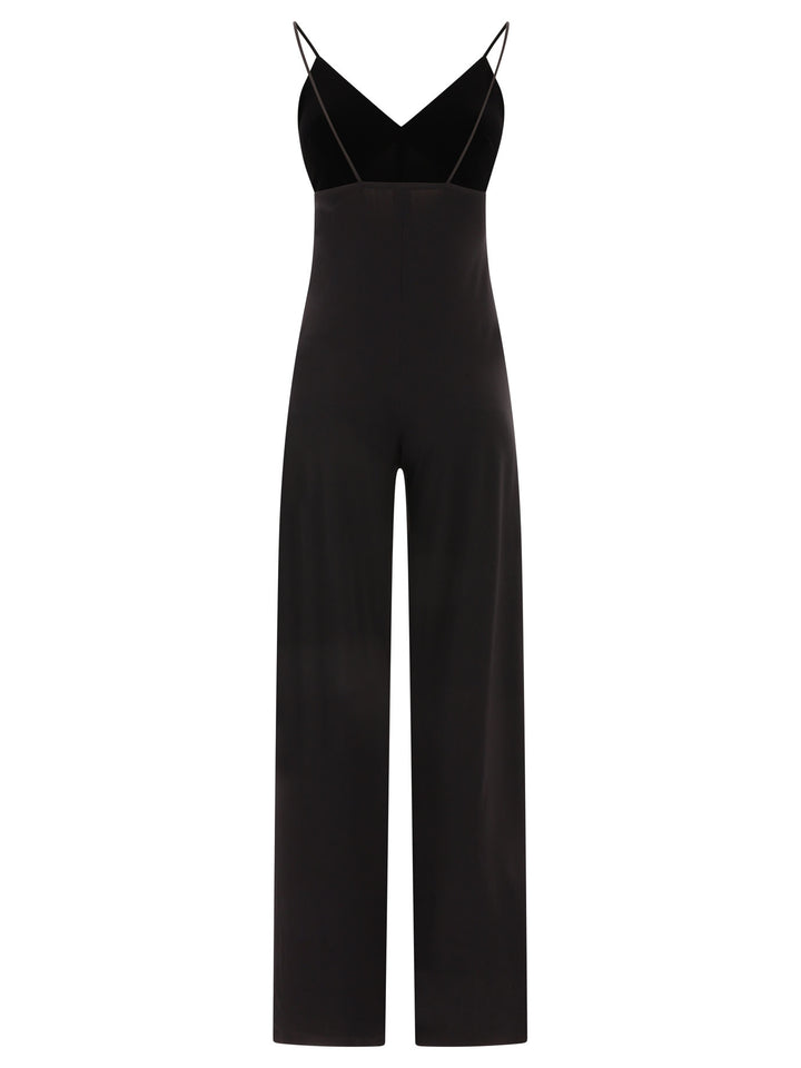 Slip Jumpsuit Abiti Nero