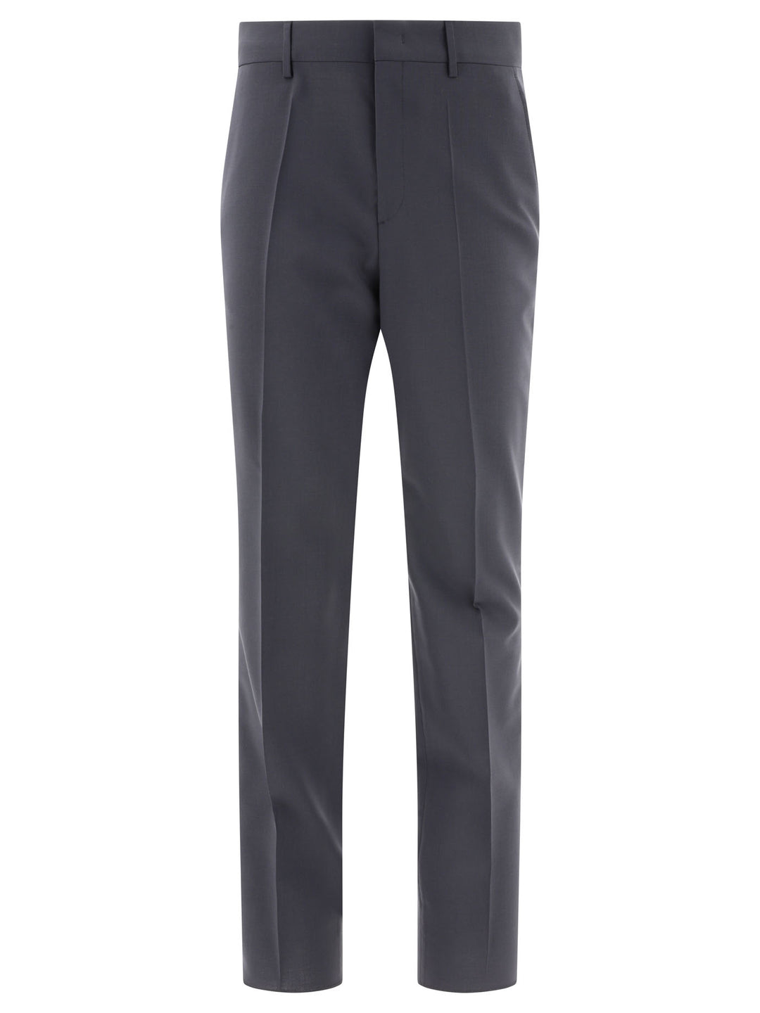 Wool Tailored Trousers Grey