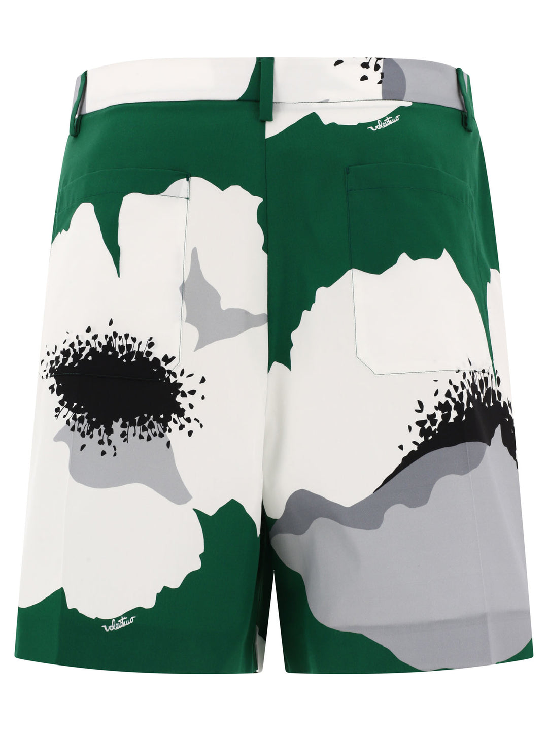 Valentino Flower Portrait Short Verde