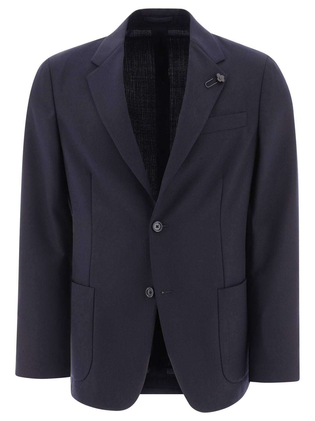 Single-Breasted Blazer Giacche Blu