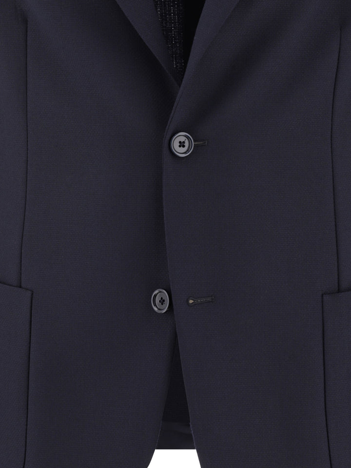 Single-Breasted Blazer Giacche Blu