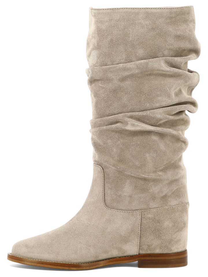 Suede Boots Stivali & Stivaletti Grey