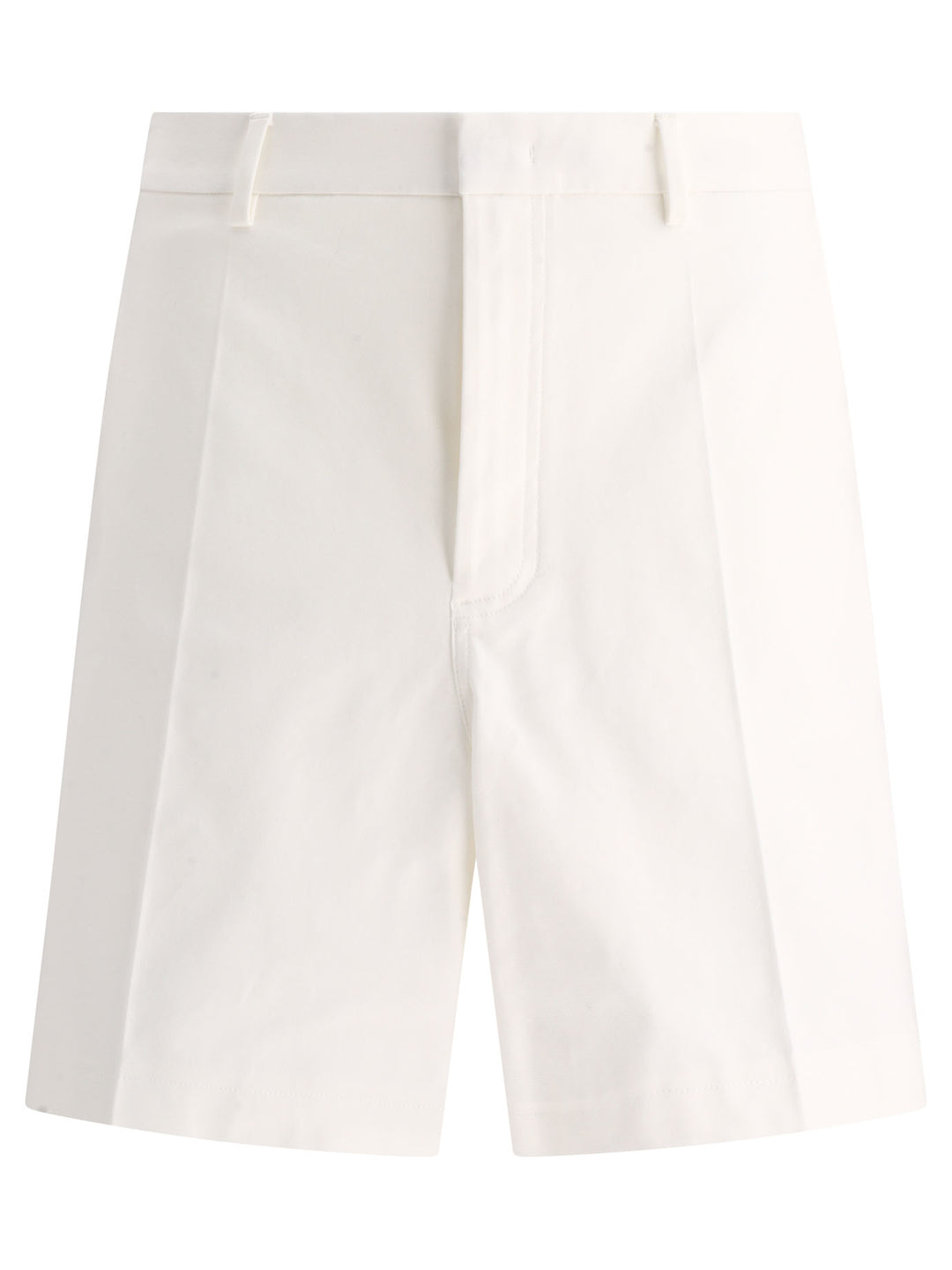 S With Rubberised V Detail Short Bianco