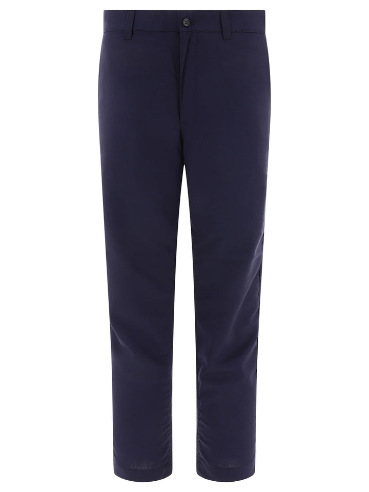 Wool Tailored Trousers Blu