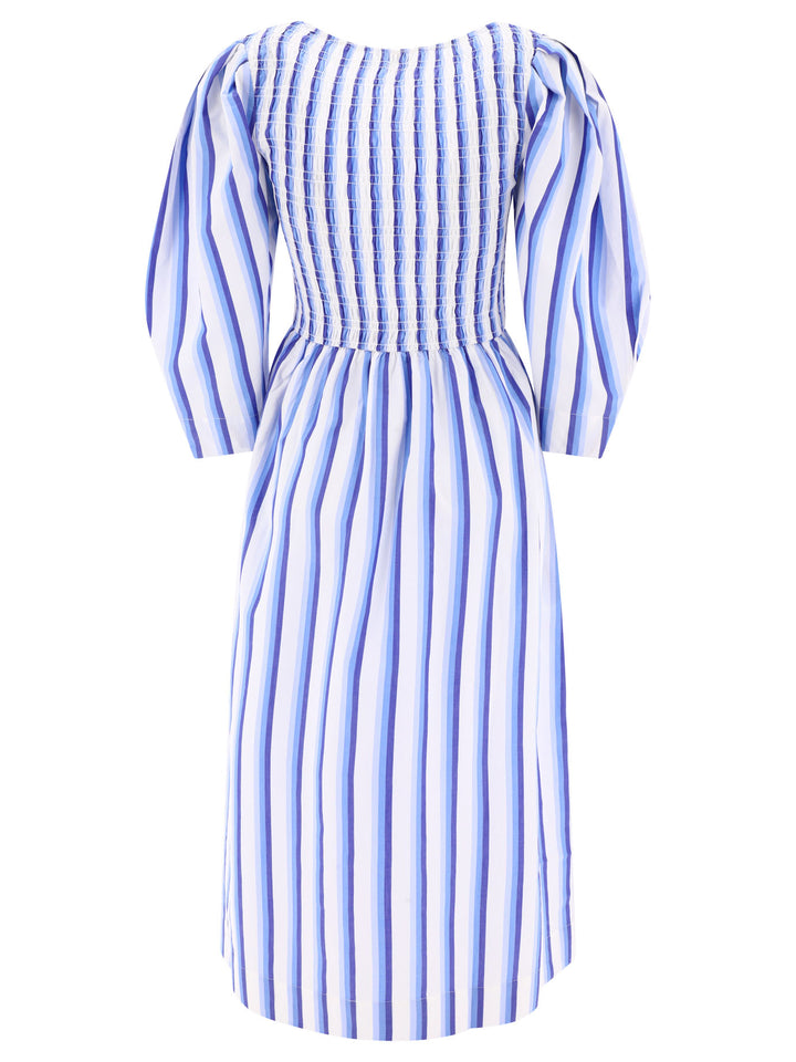 Striped Smock Dress Abiti Celeste