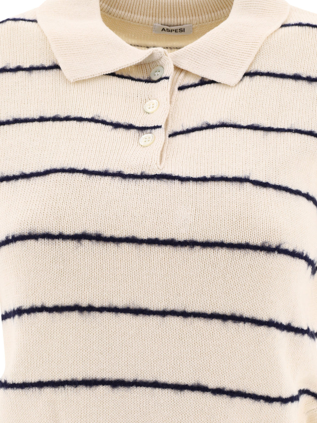 Striped Polo Shirt Polo Shirts Bianco