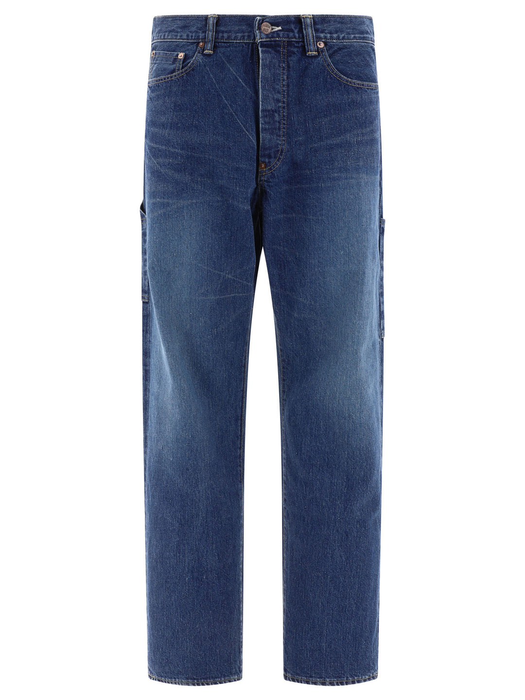 Straight Jeans Blu