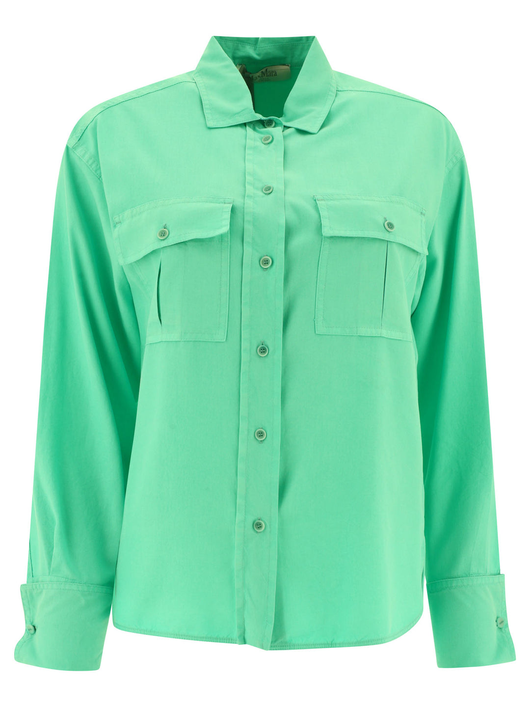 Silk Shirt Shirts Verde