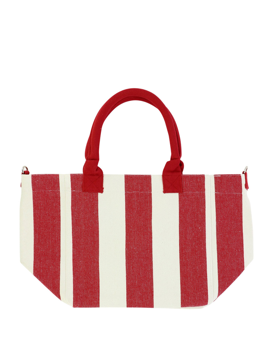 Striped Tote Bag Handbags Rosso