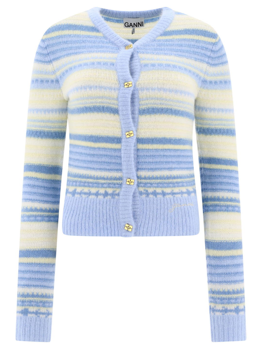 Striped Cardigan Knitwear Celeste