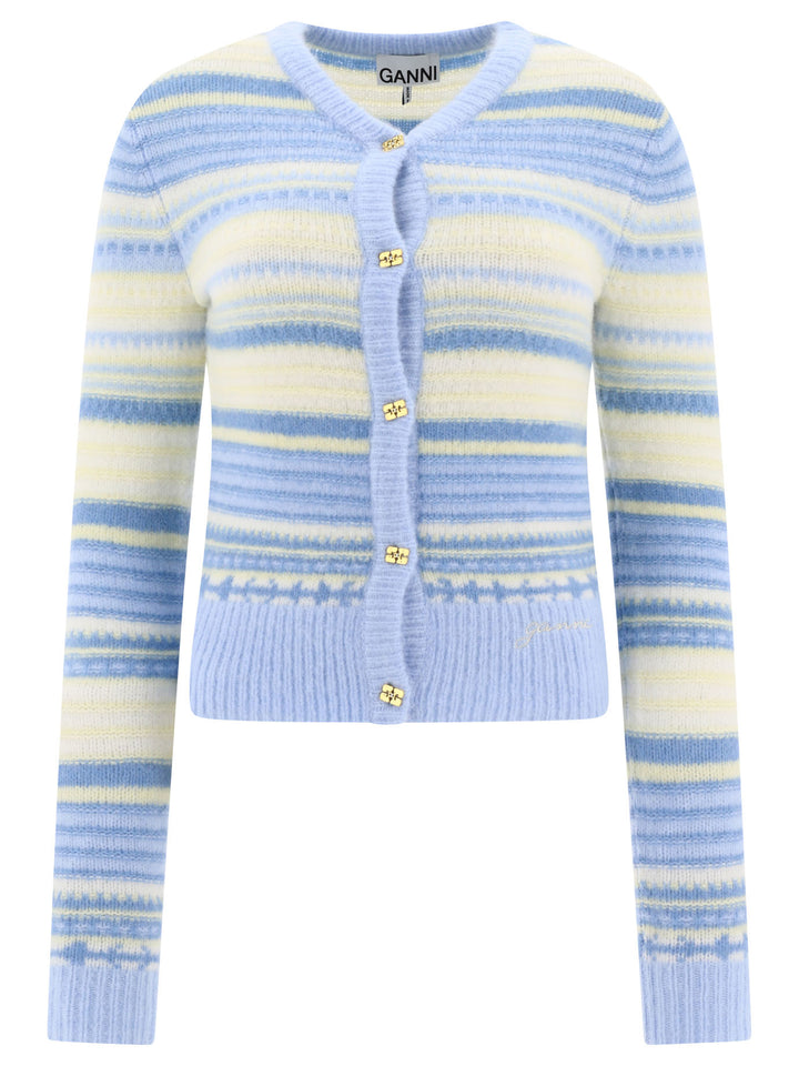 Striped Cardigan Knitwear Celeste